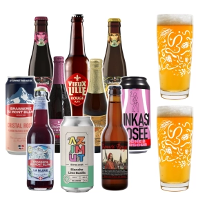 Coffret bières aux fruits