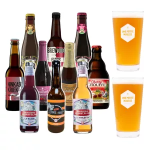 Coffret bières aux fruits