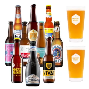 coffret de bières blondes