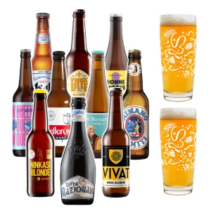 coffret de bières blondes