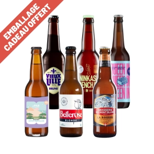 Coffret Cocorico 6 bières françaises