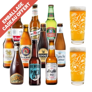 coffret de bières du monde