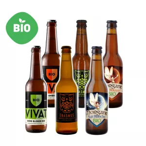 Bière Coffret bières 100% BIO - Brasserie