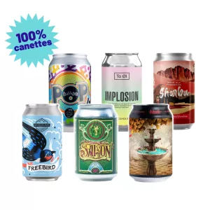 Bière Coffret 100% canettes craft - Brasserie