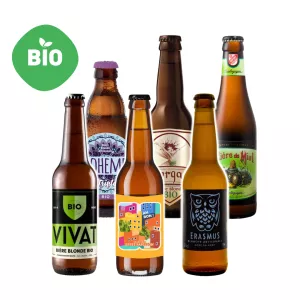 Bière Coffret bières 100% BIO - Brasserie