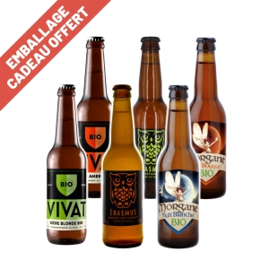 Bière Coffret bières 100% BIO - Brasserie