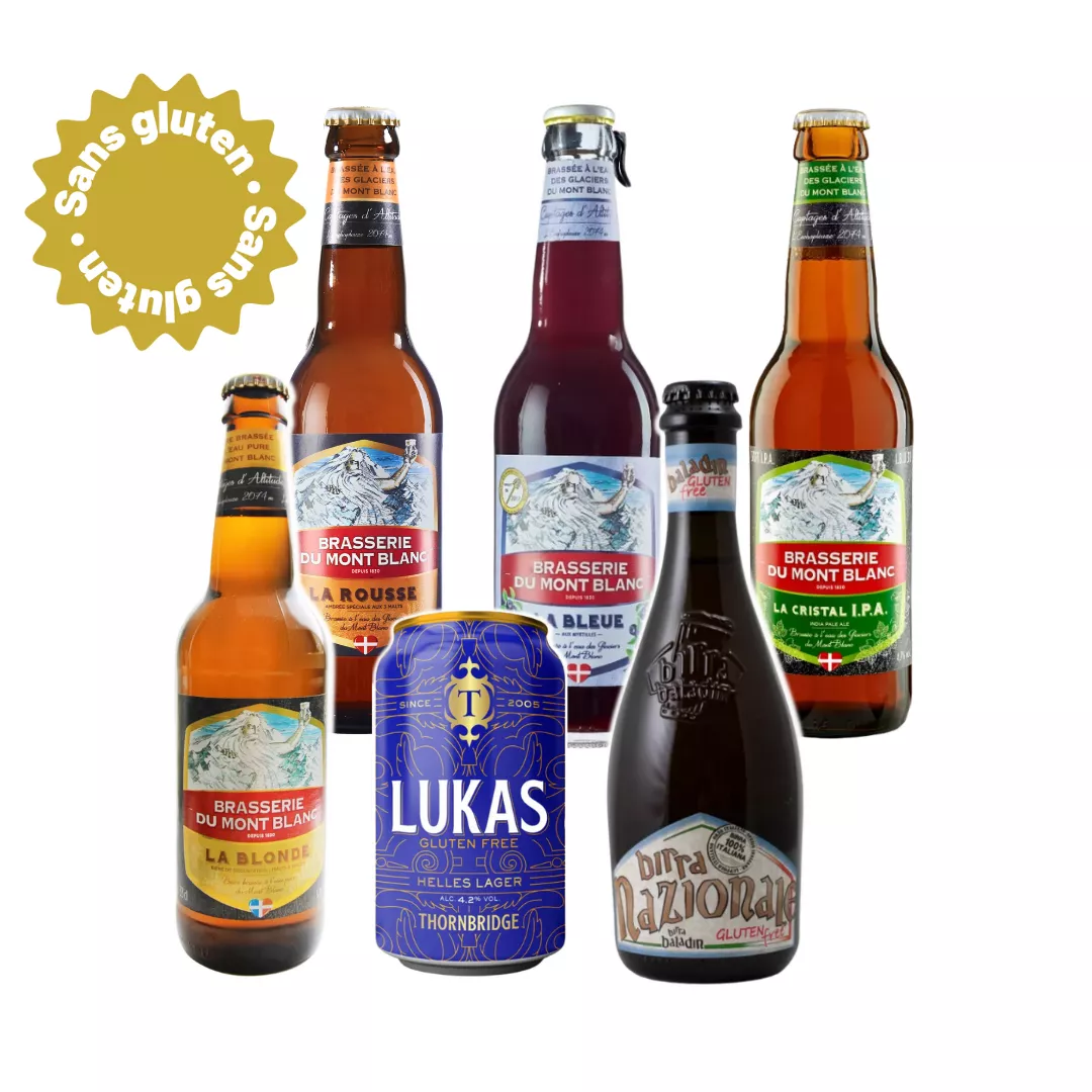 Coffret bières sans gluten