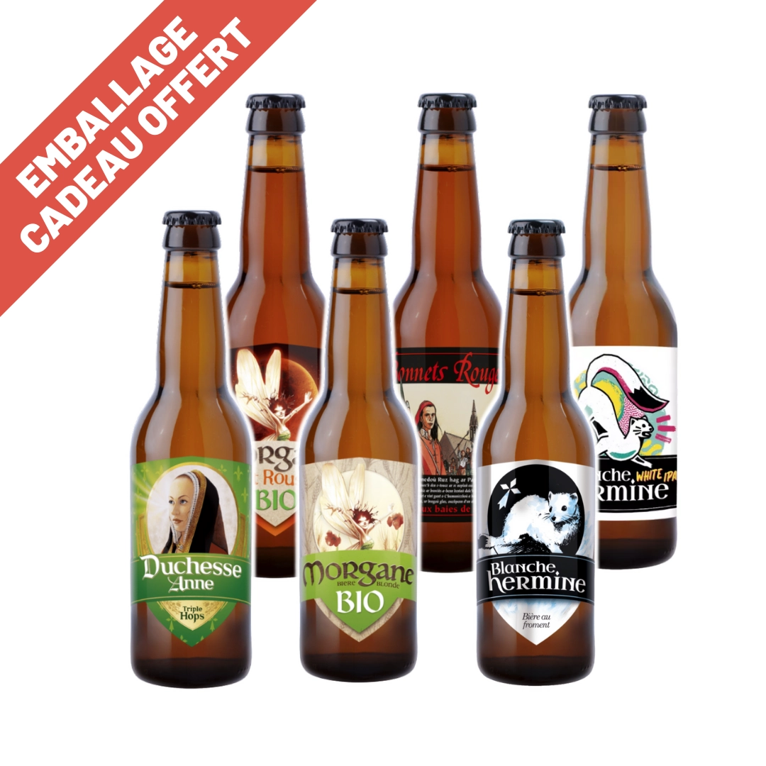 Coffret de bières bretonnes