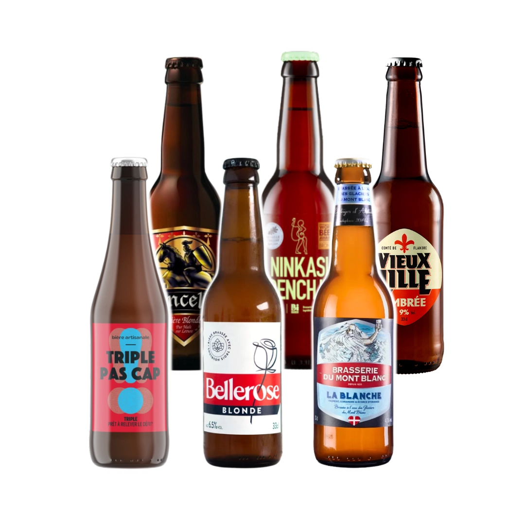 Coffret Cocorico 6 bières françaises