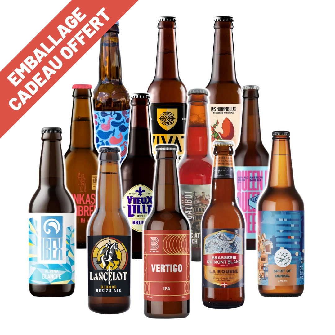 Bière Coffret bières artisanales françaises - Brasserie