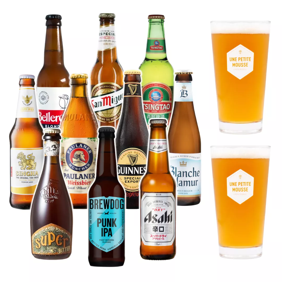 coffret de bières du monde