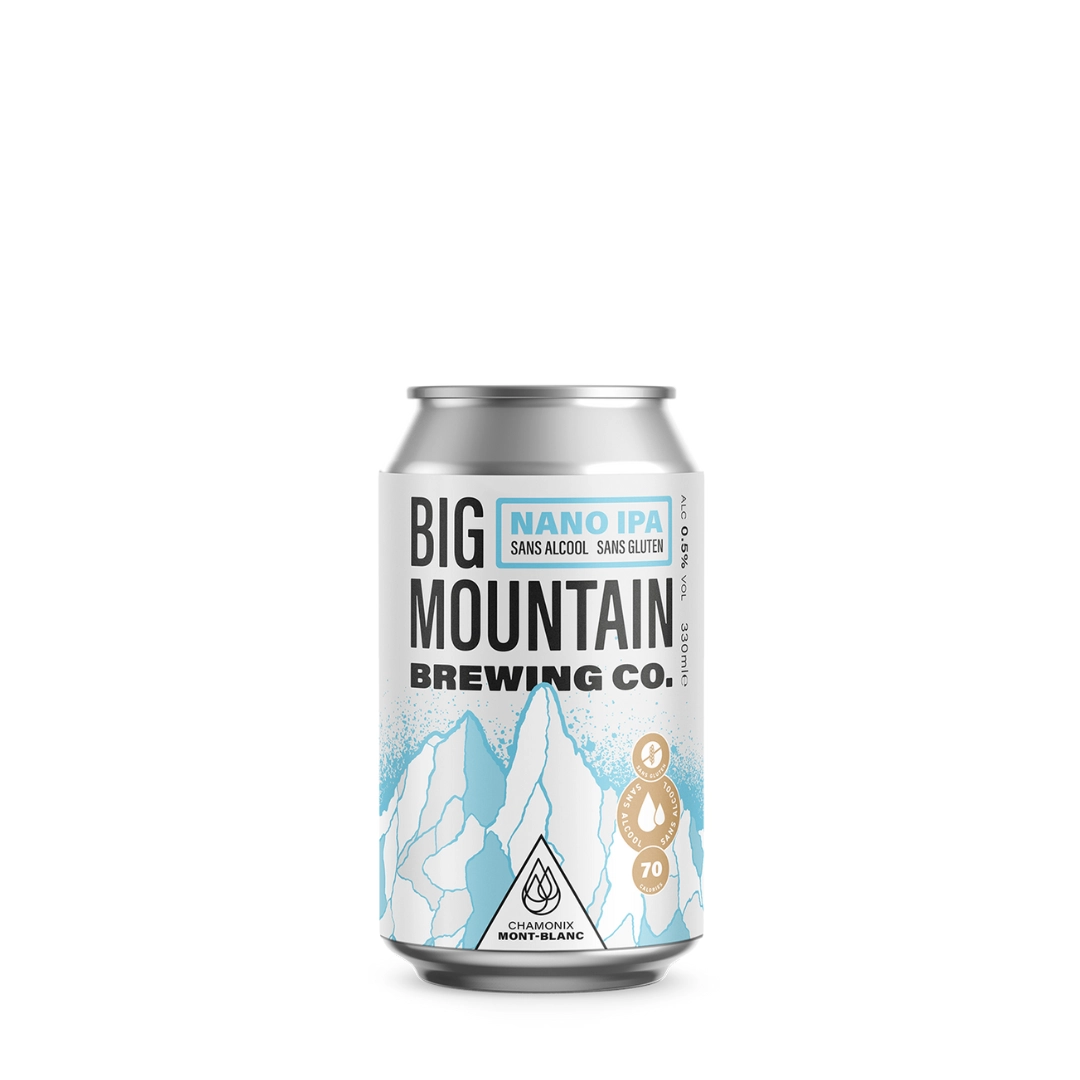 Bière Nano IPA - Brasserie Big Mountain