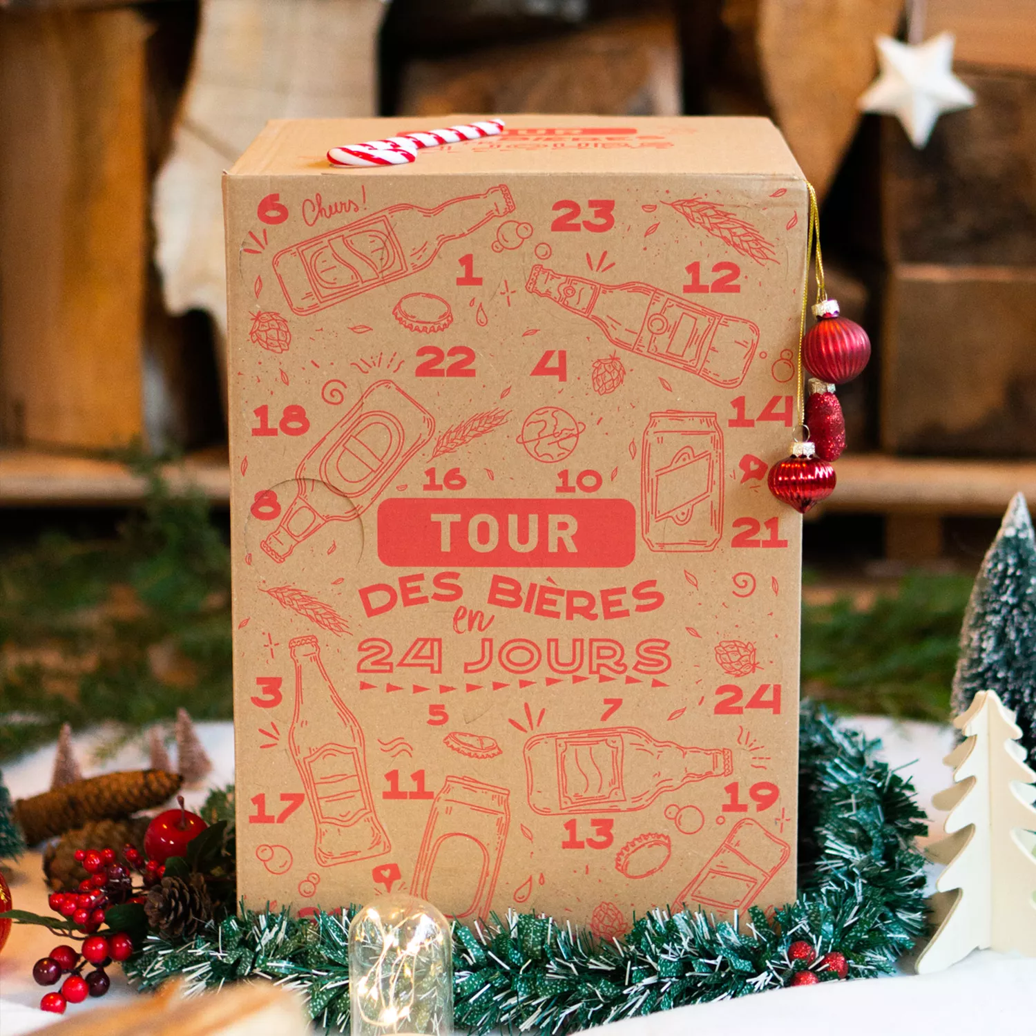 Calendrier de l'avent bières du monde