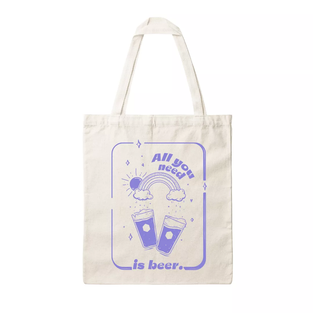 Bière Tote-bag All you need is beer - Brasserie