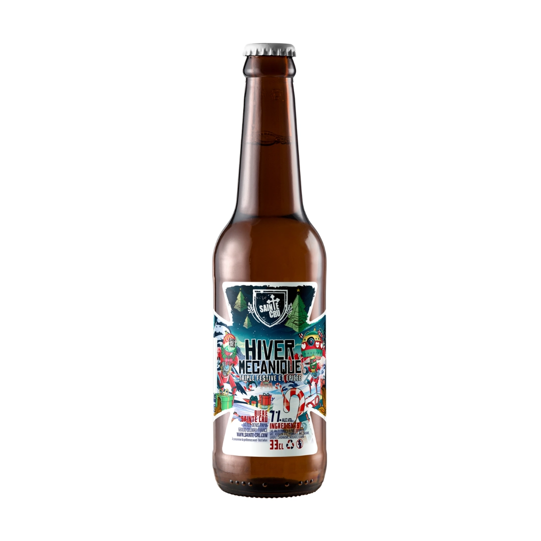 Bière Hiver Mécanique - Brasserie Sainte-Cru