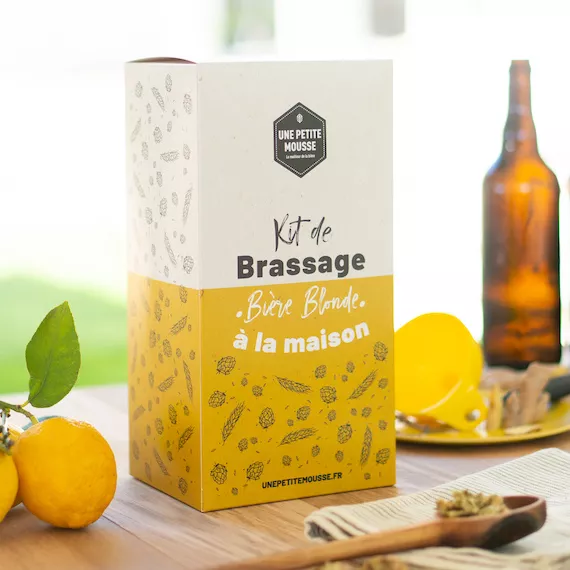 Kit de fabrication de bière artisanale Blanche - brassage amateur Toulouse