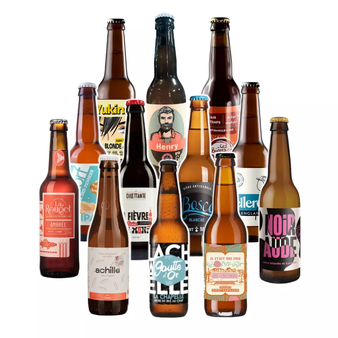 Coffret bières artisanales françaises | Idée cadeau à offrir | Une ...