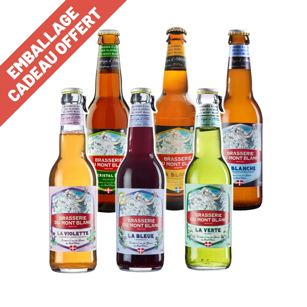 Bière Coffret Brasserie du Mont-Blanc - Brasserie Mont-Blanc