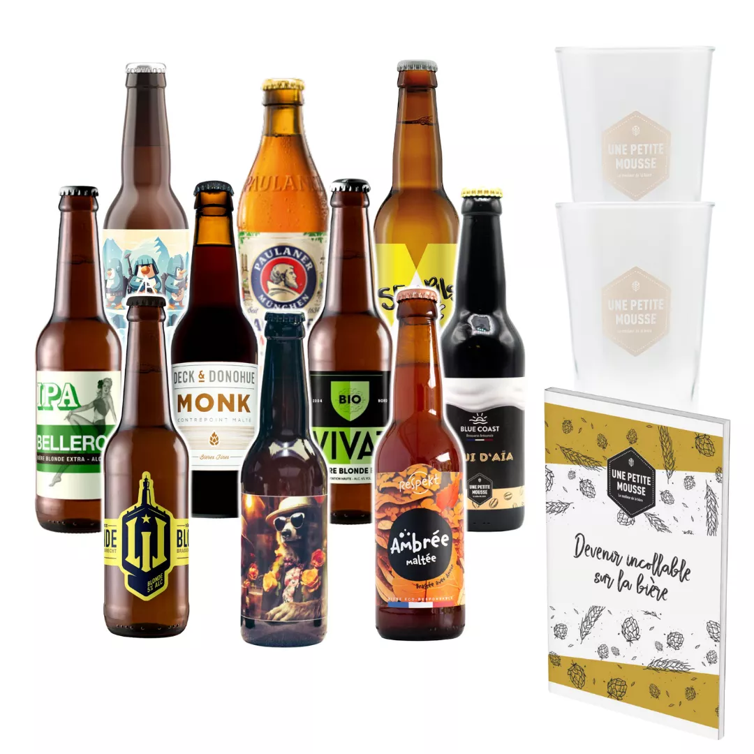 Coffret dégustation de bières