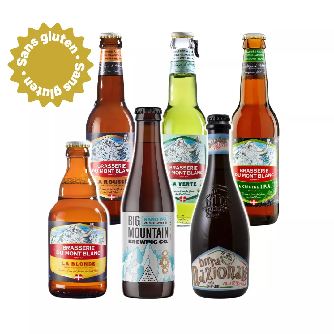 Coffret bières sans gluten