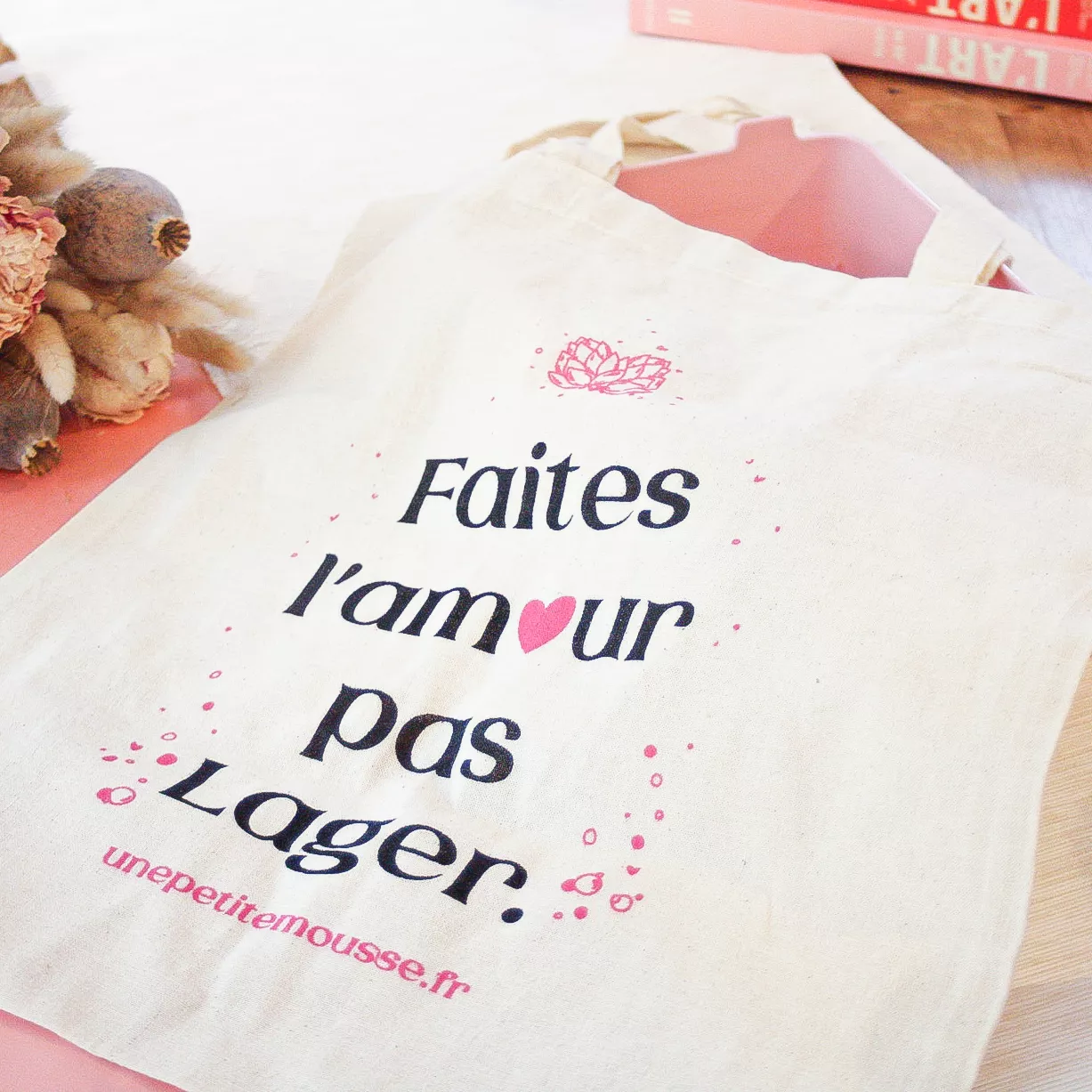 Tote bag bière