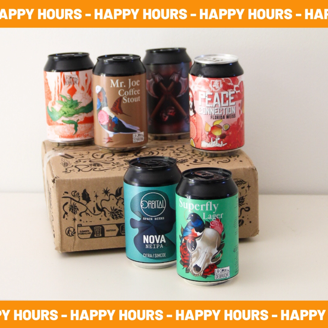 Abonnement mensuel box de bières