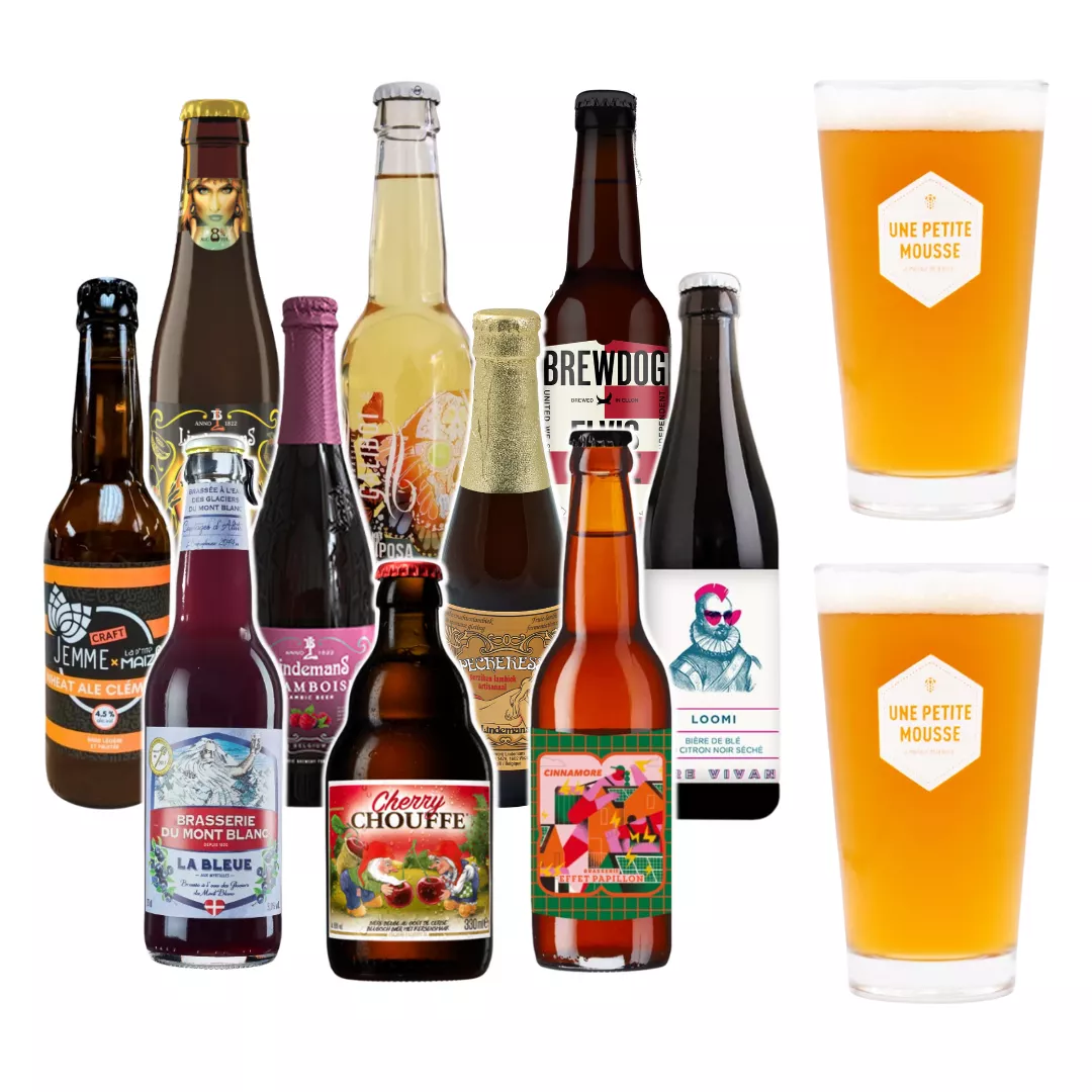 Coffret bières aux fruits