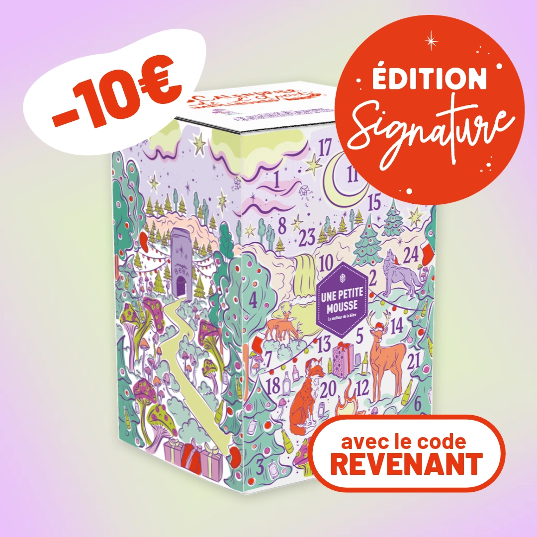 Calendrier de l'avent bières artisanales