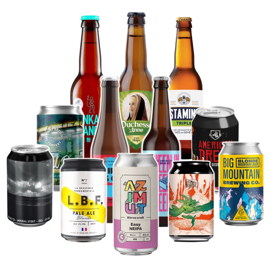 Bière Coffret bières artisanales françaises - Brasserie