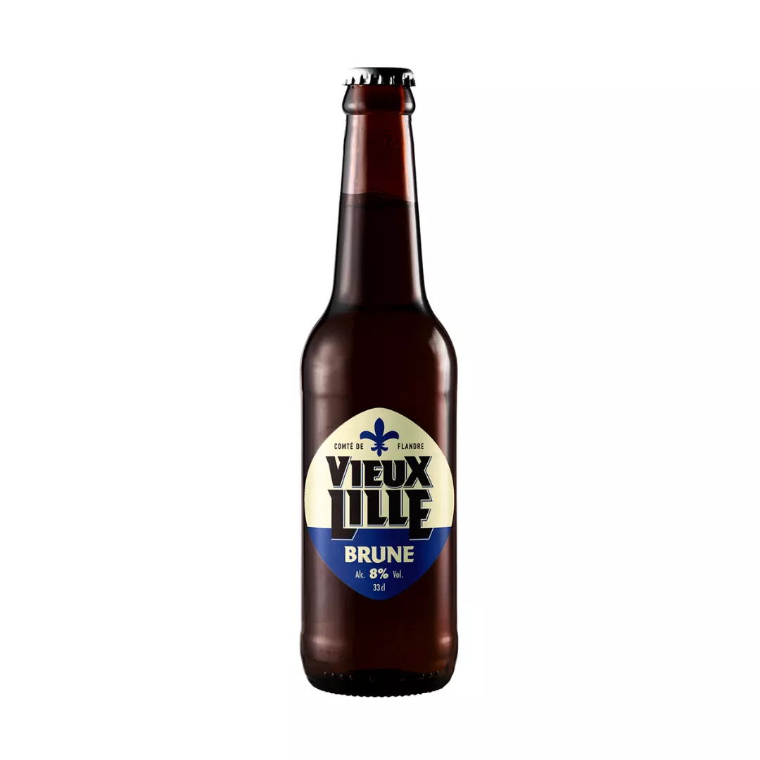 Bière Vieux-Lille Brune - Brasserie Des Sources