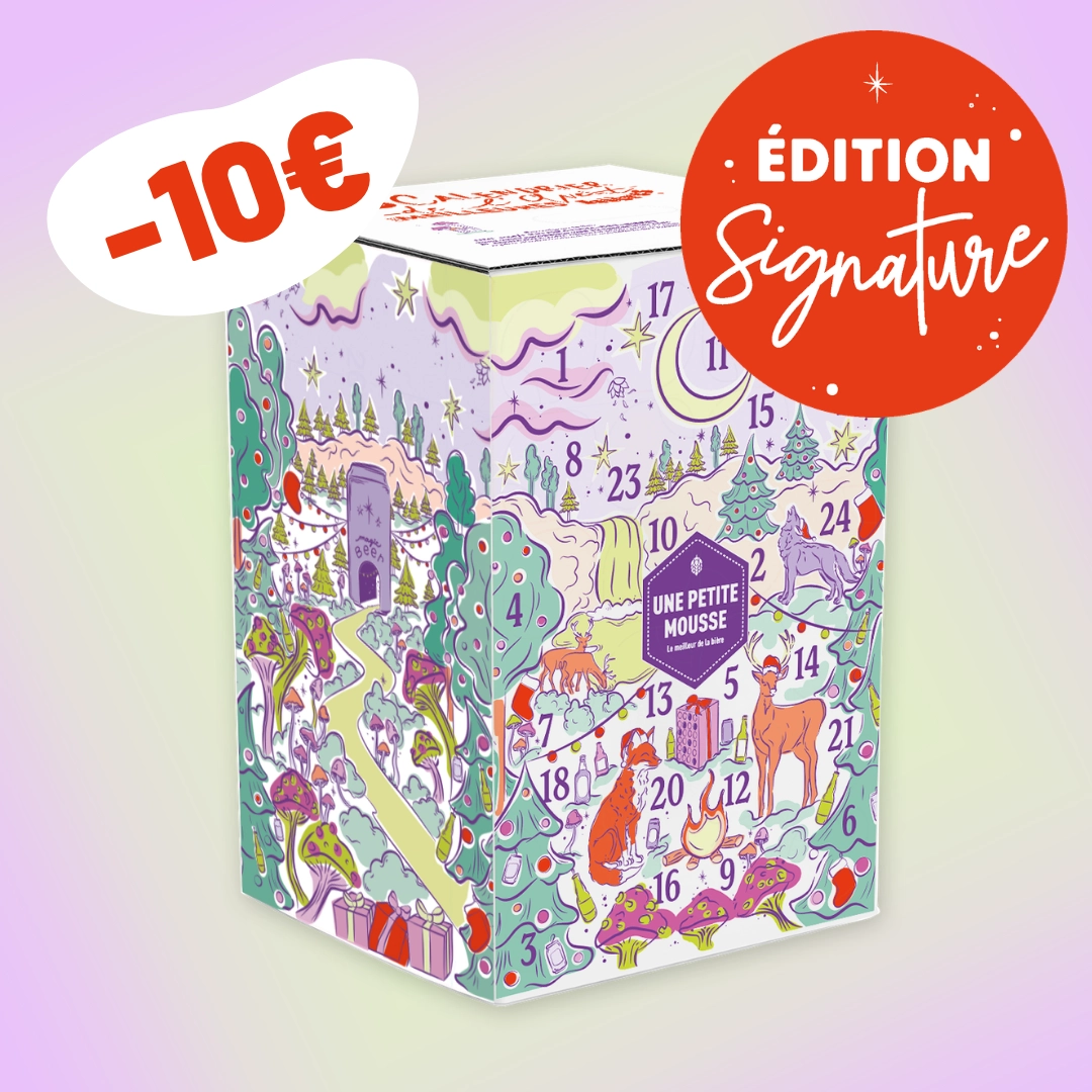 Calendrier de l'avent bières artisanales