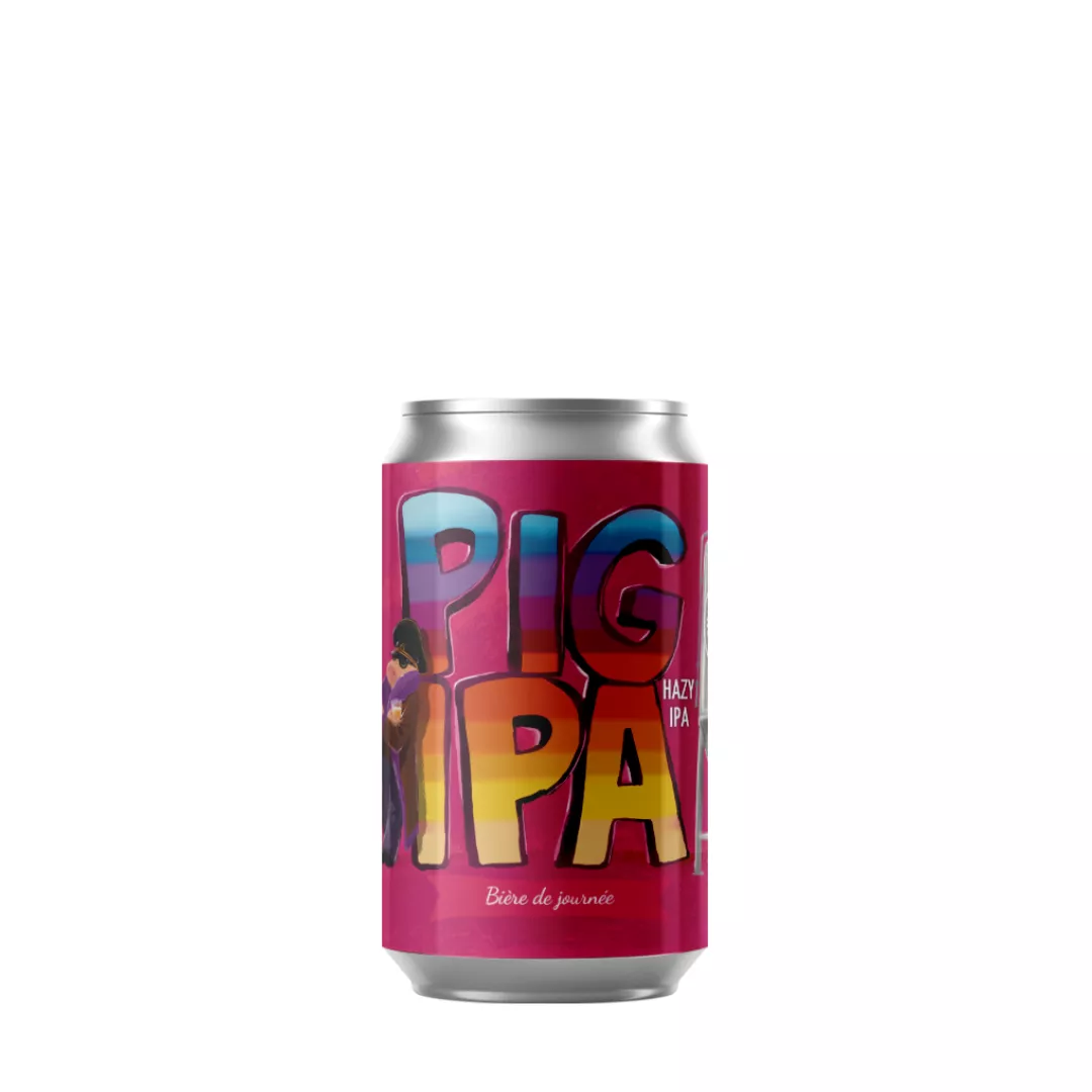 Bière Pig IPA - Brasserie The Piggy Brewing Company