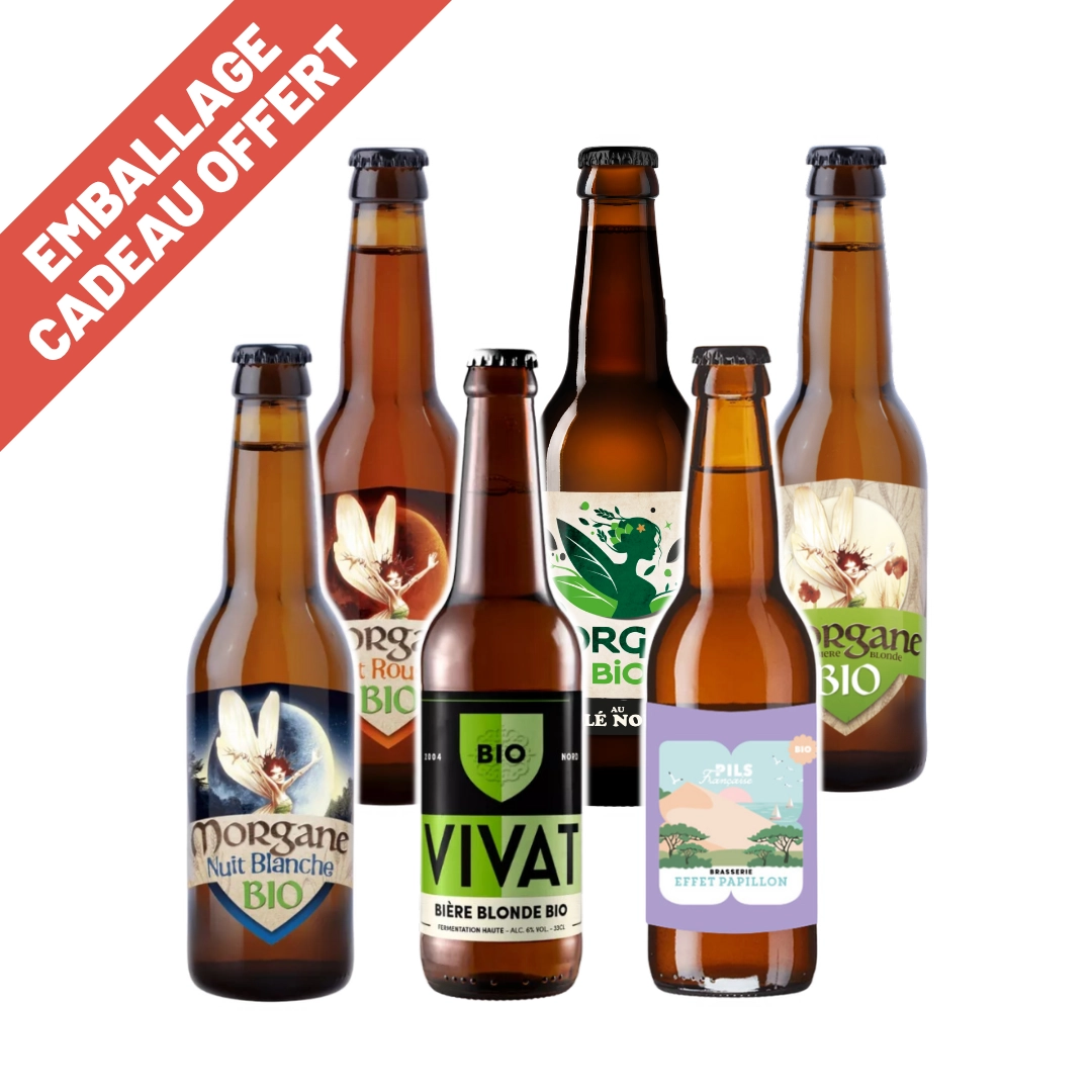 Bière Coffret bières 100% BIO - Brasserie