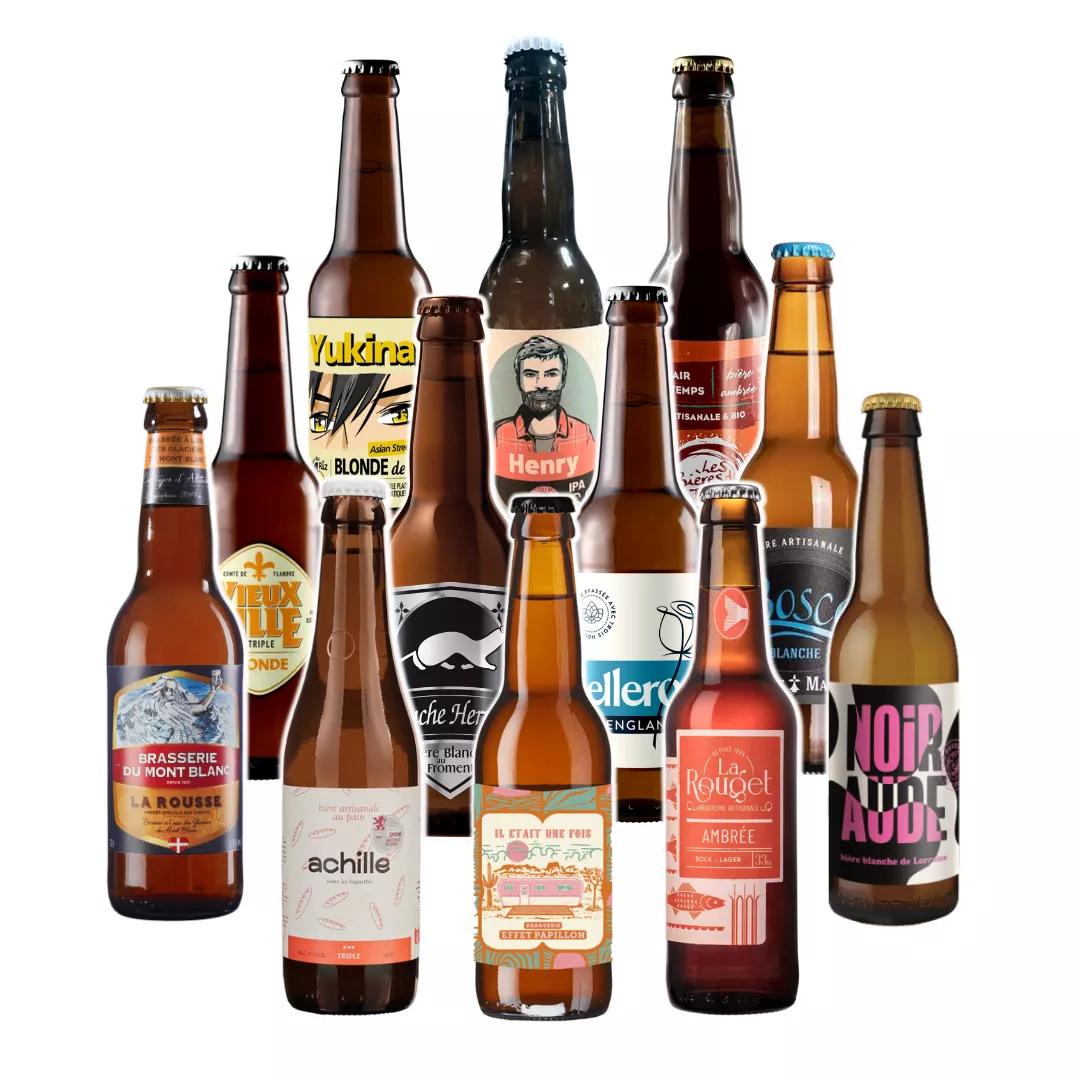 Bière Coffret bières artisanales françaises - Brasserie
