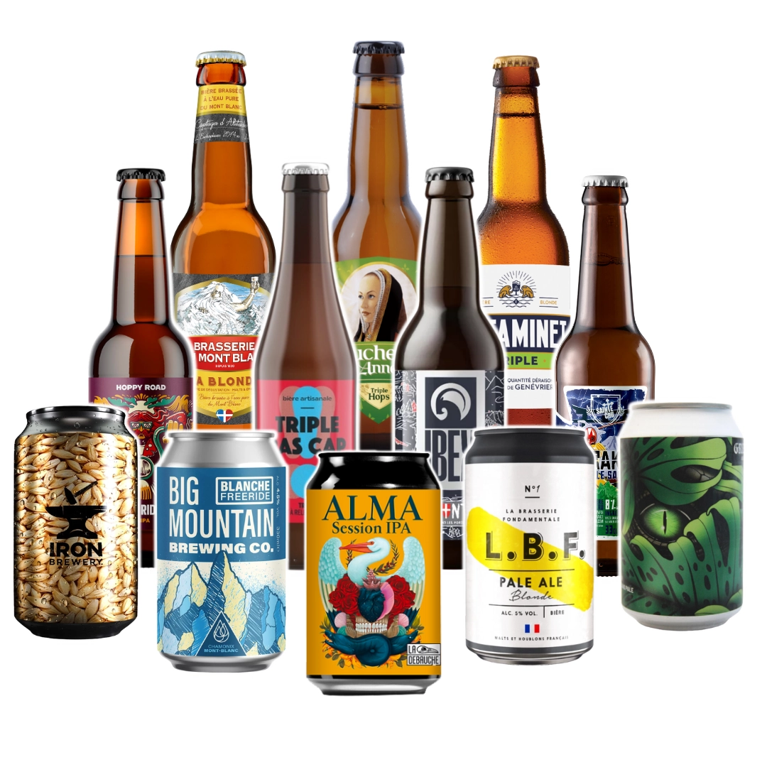Bière Coffret bières artisanales françaises - Brasserie