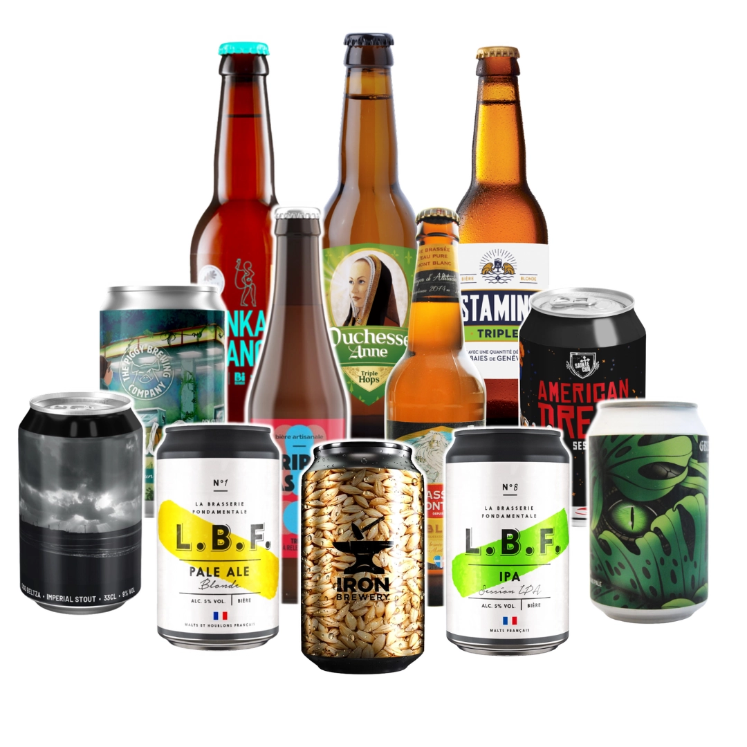 Bière Coffret bières artisanales françaises - Brasserie
