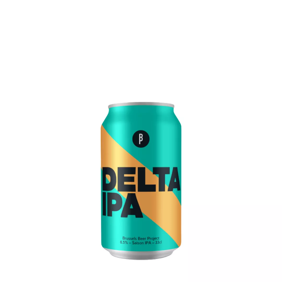 Bière Delta IPA (canette) - Brasserie Brussels Beer Project