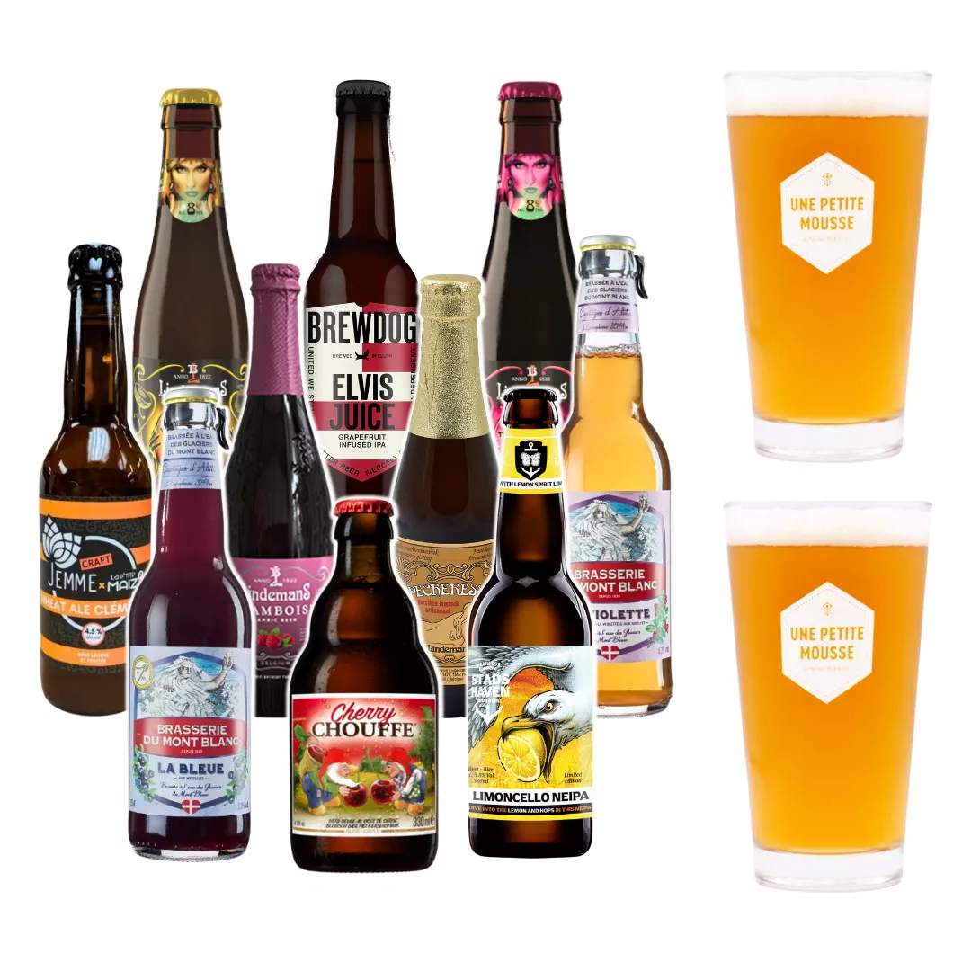 Coffret bières aux fruits
