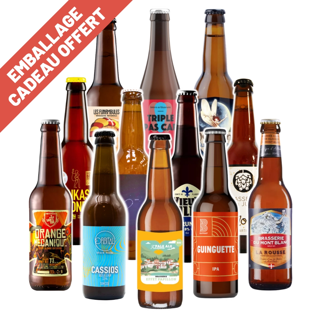 Bière Coffret bières artisanales françaises - Brasserie
