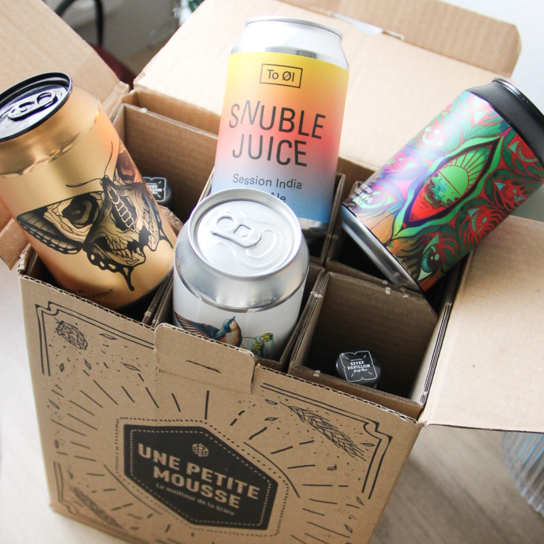 Abonnement mensuel box de bières