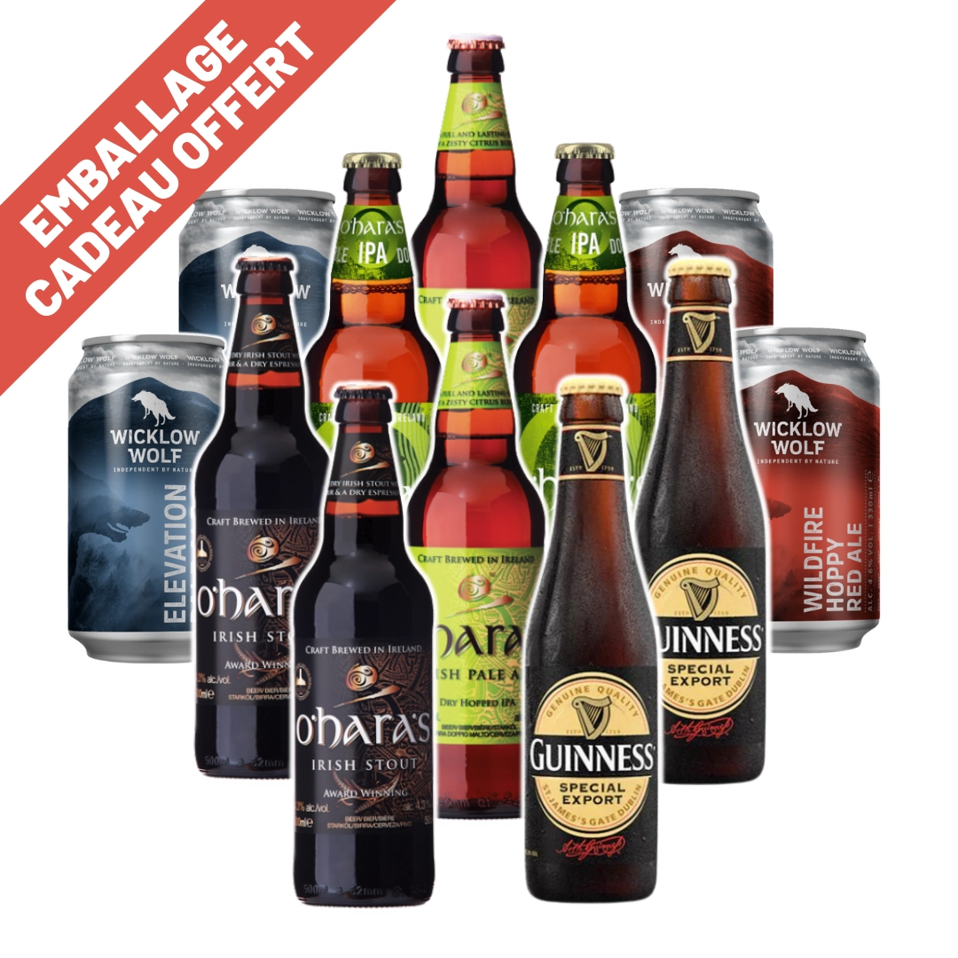 Coffret bières irlandaises