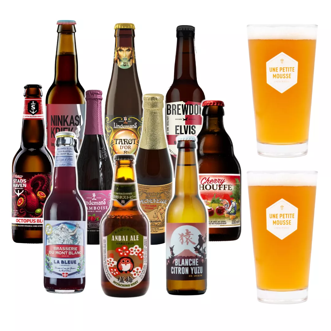 Coffret bières aux fruits