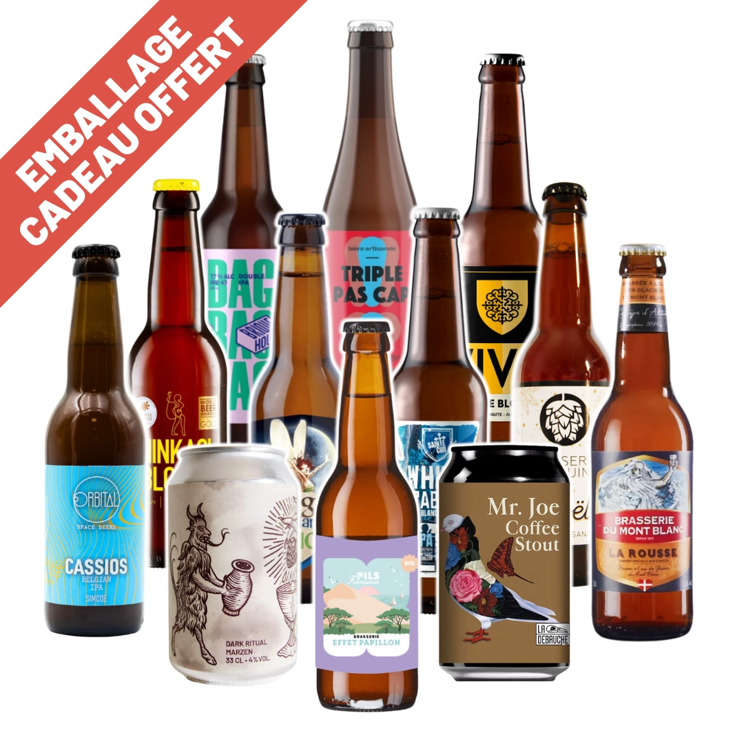Bière Coffret bières artisanales françaises - Brasserie