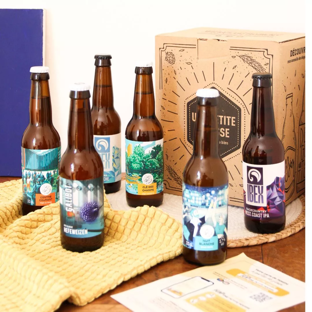 Abonnement mensuel box de bières