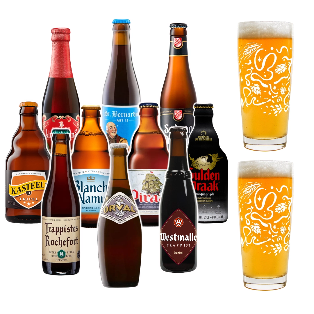 Coffret de bières belges