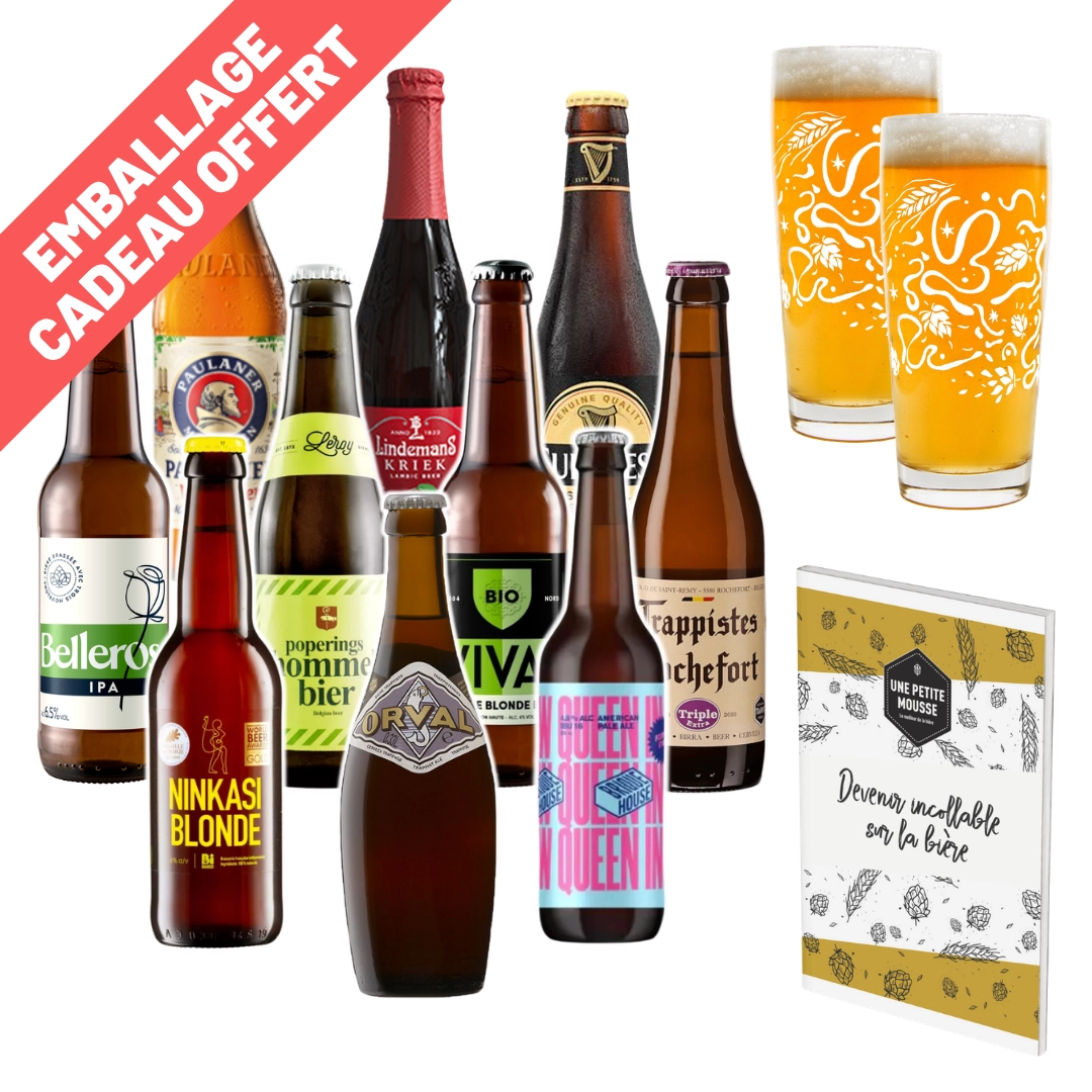 Coffret dégustation de bières