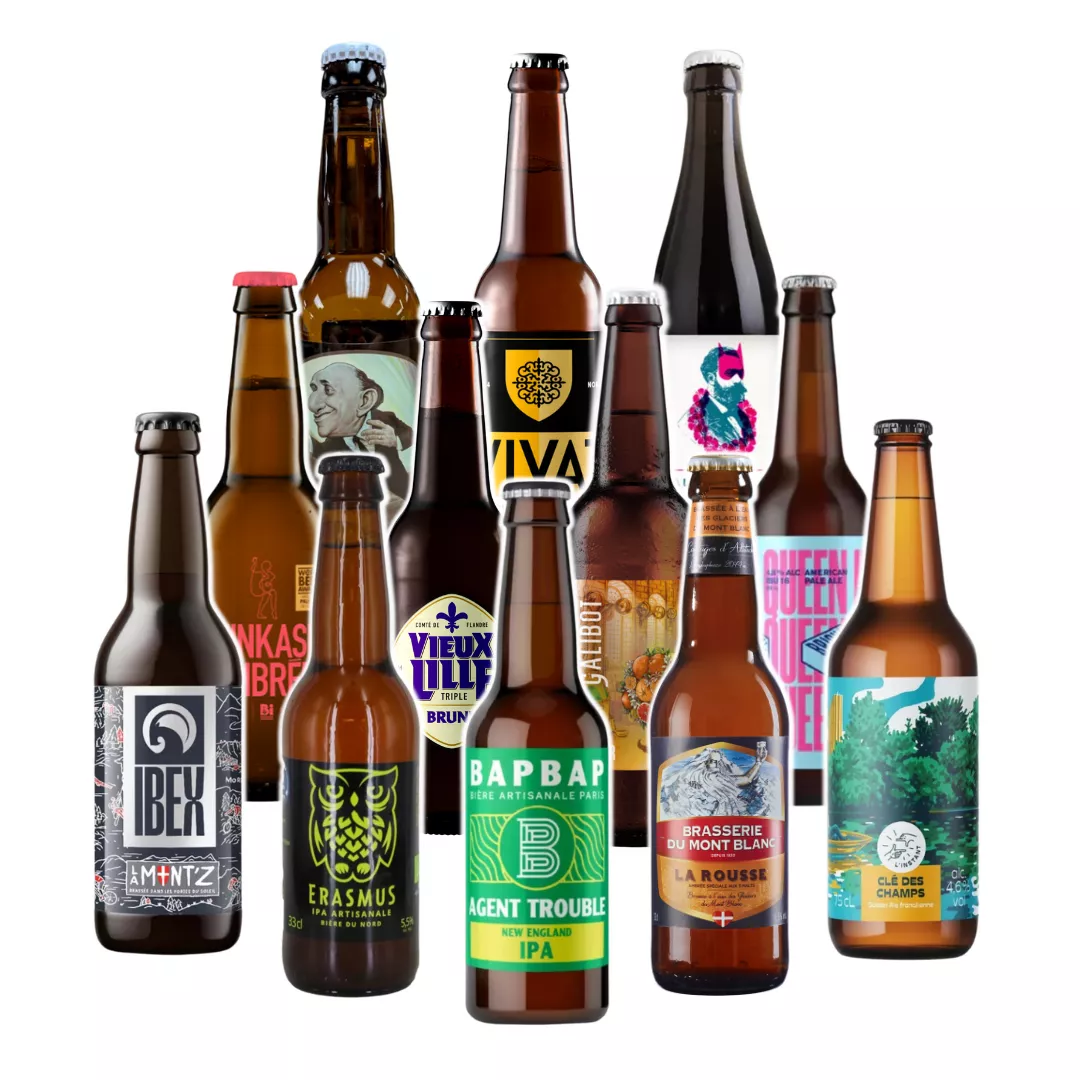Bière Coffret bières artisanales françaises - Brasserie