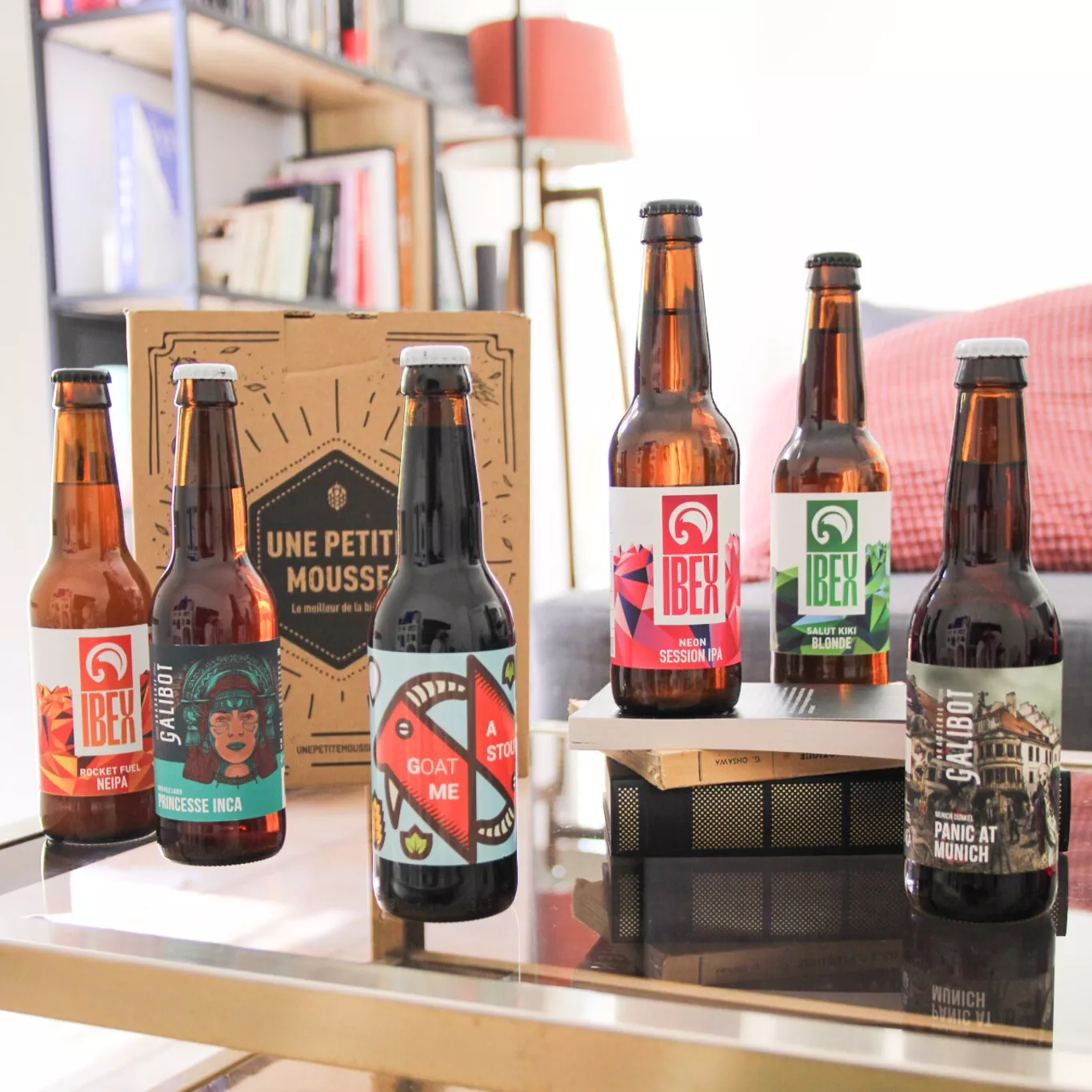 Abonnement mensuel box de bières