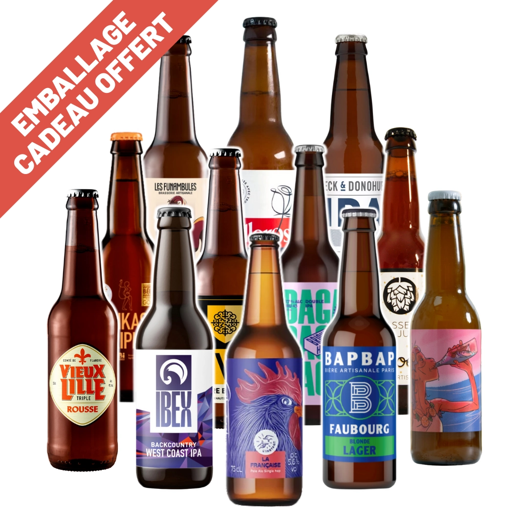 Bière Coffret bières artisanales françaises - Brasserie