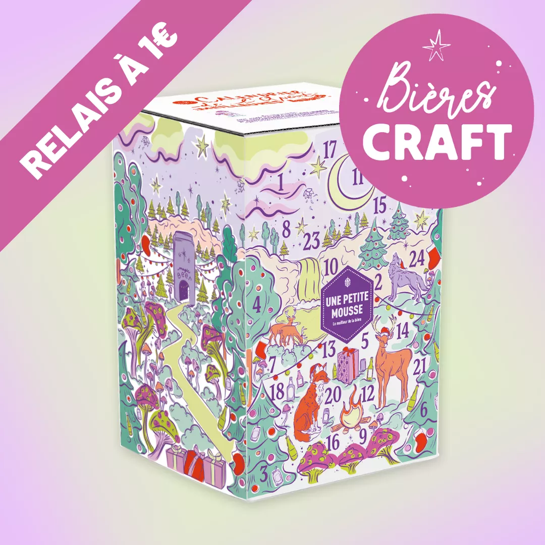 calendrier bières canettes